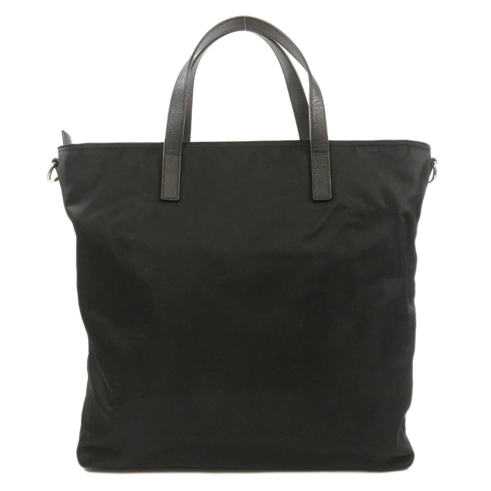 Prada Plate Logo Tote Bag TESSUTO